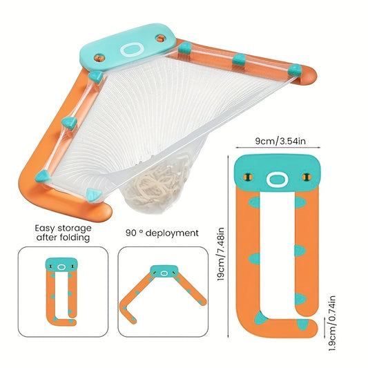 Kitchen Sink Strainer For Food Waste With 80pcs Disposable Mesh Bag & 1 Folding Triangle Holder, Sink Filter Food Organizer Garbage Storage
