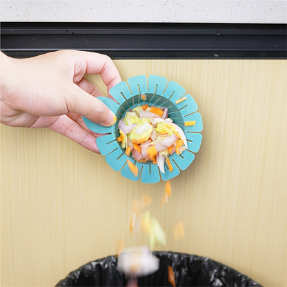 4-Pack FlexiHome Flower-Shaped Silicone Sink Strainers, Adjustable Anti-Clog Drain Basket, Universal Fit for All Sinks, Easy Clean Kitchen Sink Filter Protector