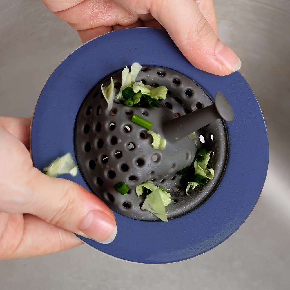 4pack Kitchen Silicone Sink Strainer Garbage Disposal Strainer Sink Drain Catcher Plug Drain Cover Kitchen Sink Basket for Kitchen Sinks Silicone Beige Pink Blue Green