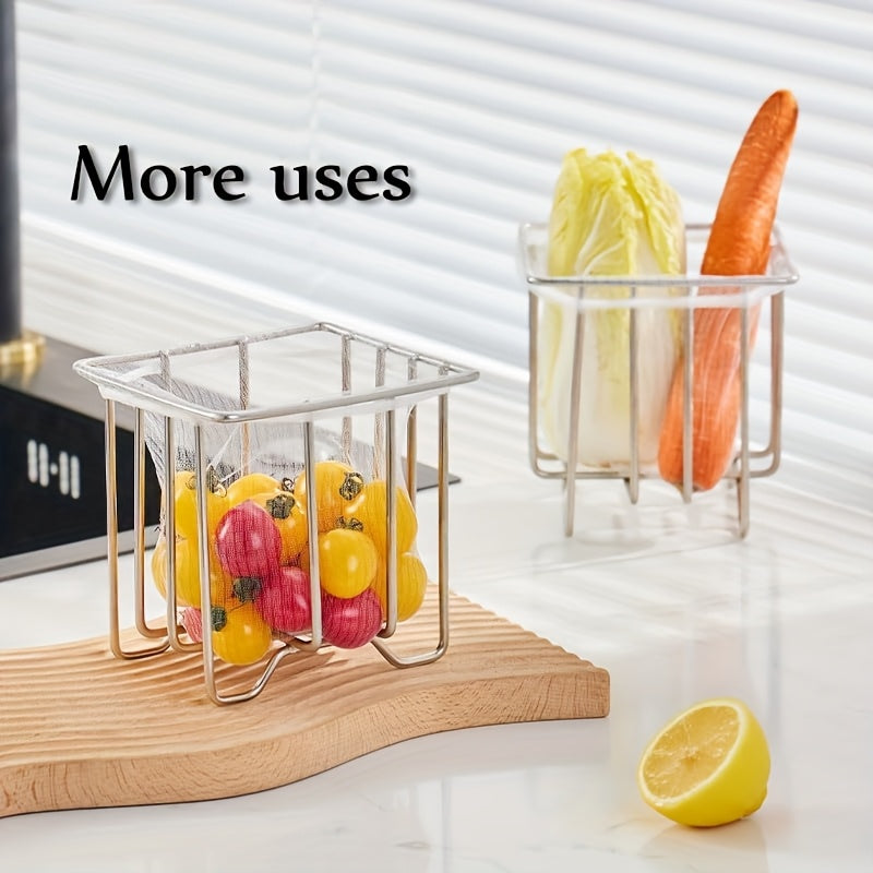 Kitchen Sink Strainer With Sink Basket Holder Sink Strainer Net Bag, Mesh Sink Strainers For Kitchen Sink Food Catcher, Sink Trash Catcher For Garbage Leftovers Etc.